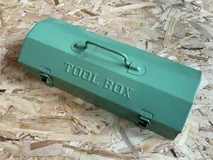 昭和レトロ ■ 工具箱 ツールボックス TOOL BOX（大）■ 工業系 インダストリアル