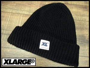 送料無料 G② ユニセックス 通年 XLARGE エクストララージ アクリル ニット キャップ ニット帽 ビーニー 帽子 KNIT CAP BEANIE ONE SIZE 黒