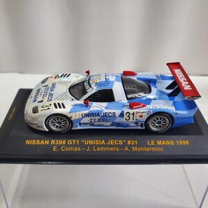 ixo 1/43 「NISSAN R390 GT1 UNISIA JECS #31 Le Man’s 1998 」イクソ ニッサン ユニシアジェックス ル・マン出場車 未使用 435