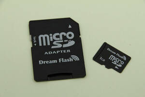 1GB microSDカード　Dream Flash　●SDアダプター付●