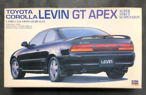 @中古絶版模型堂 ハセガワ 1/24 トヨタカローラレビンGT APEX トヨタ カローラ レビン GTアペックス AE101 定形外送料660円