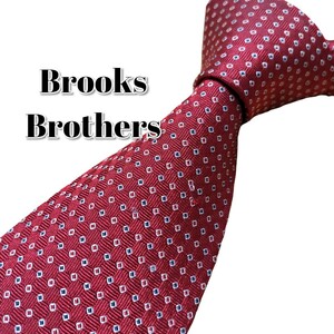 ★Brooks Brothers★　レッド系　ドット柄　U.S.A製