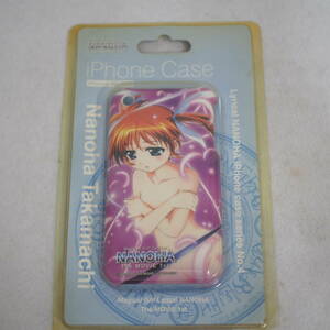 未使用　保管品 魔法少女リリカルなのは　NANOHA TAKAMACHI　高町なのは The Movie 1st iPhone case series No.4 3G/3GS 管理番号499-2