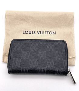 ルイヴィトン LOUIS VUITTON ダミエグラフィット ジッピーコインパース 