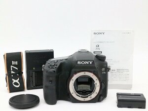 ●○SONY α77 II ILCA-77M2 デジタル一眼レフカメラ ボディ Aマウント ソニー○●026045001○●