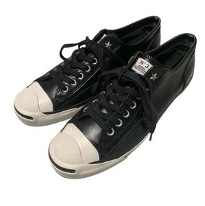 送料込！美品◆CONVERSE コンバース ジャックパーセル◆BEDWIN &THE HEARTBREAKERS別注レザースニーカーUS8.5◆27.0cm◆