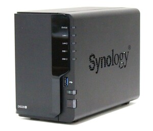 ◆ Synology NASキット DiskStantion DS220+ ◆NHC09371　ネットワークHDD シノロジー