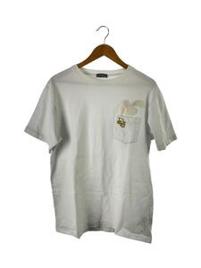 Dior HOMME◆Tシャツ/M/コットン/WHT/無地/313j651a0554/ウサギ