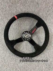 新品sparco 14インチ 汎用 ステアリング、ハンドル本体 マット　レーシングステアリングホイール 350CM XON 012