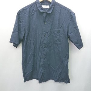 ◇ green label relaxing UNITED ARROWS 半袖 シャツ サイズS ネイビー メンズ E