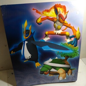 ポケモンカードゲーム カードバインダー　パルキア　ディアルガ　ゴウカザル　エンペルト　ドダイトス　中古