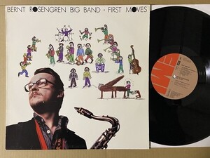 試聴 Sabu Martinez Nannie Porres 参加 ファンキー フュージョン カバー Felicidade 他 Bernt Rosengren Big Band First Moves LP