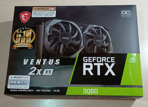 ★MSI GeForce RTX 3060 VENTUS 2X XS 12G OC グラフィックボード 正常動作品