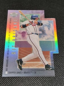 1999 UD HIT BRIGADE ダイカット 017/100 CHIPPER JONES チッパー・ジョーンズ 100枚