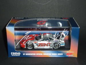 EBBRO 1/43 ZENT CERUMO SUPRA Super GT 2005 500 Class series Champion スーパーＧＴ 500 チャンピオン記念モデル スープラ