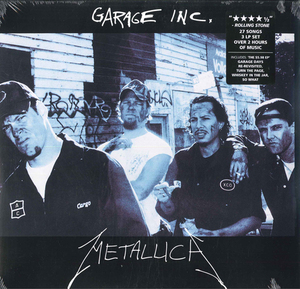 欧3discs LP Metallica Garage Inc. BLCKND0131 Blackened /00920