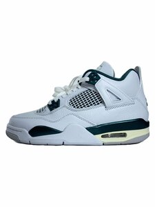 NIKE◆ハイカットスニーカー/24.5cm/WHT/FQ8213-103/Air Jordan 4 Retro