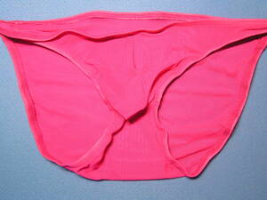 即決新品 McKillop Sexy Male Underwear Bulge Envy Bikini-M- UltraメッシュNylonLycra Fuchsia濃ピンク色 現品表記サイズ　-M-