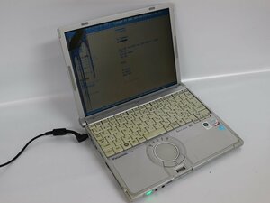 ジャンク品 ノートパソコン Panasonic Let