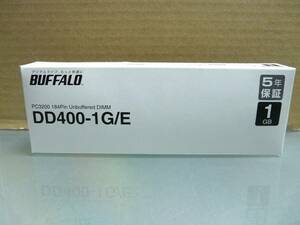 BUFFALO PC3200 DDR400 1G/E 1GBメモリ used