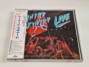 レーナード・スキナード　サザン・バイ・ザ・グレイス・オブ・ゴッド 38XD-990　Lynyrd Skynyrd　Live　Southern By The Grace Of God 帯付