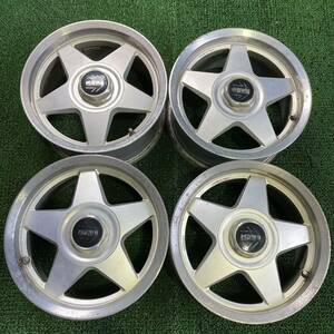 AE857-406 ITALY製 《 MOMO》 15インチ 7J +30 PCD108 4穴　TYP079004 社外 ホイール【 4本set 】 プジョー シトロエン等