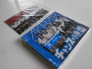 新品未開封 初回プレス盤 TYPE B CD+DVD AKB48 チャンスの順番 前田敦子 高橋みなみ 篠田麻里子 小嶋陽菜 大島優子 板野友美 峰岸みなみ