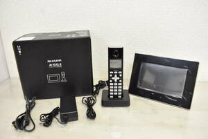SHARP シャープ コードレス電話機 インテリアホン JD-7C1CL 子機 JD-KS28 フォトスタンド 13K002