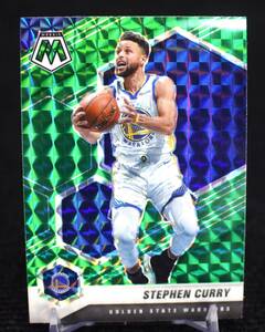 2021 Panini Green Prizm Stephen Curry NBA カード Warriors