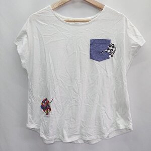 ◇ Design Tshirts Store graniph 半袖 Tシャツ サイズF ホワイト レディース E