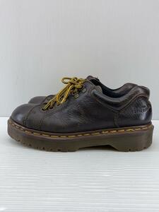 Dr.Martens◆ブーツ/UK5/ダークブラウン/4ホール/傷変色有