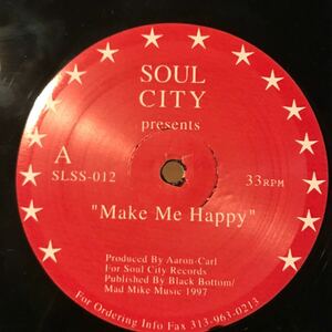 [ Aaron-Carl - Make Me Happy - Soul City SLSS-012 ] Greg Cash , Mad Mike