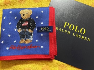 POLO RALPH LAUREN ポロラルフローレン ハンカチ ベアbur