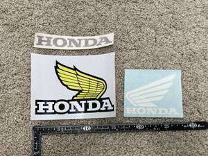 HONDA WING ステッカー 3枚セット