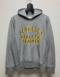 チャンピオン リバースウィーブ M 三段 スウェット パーカー BERKELEY ATHLETICS TRAINER champion