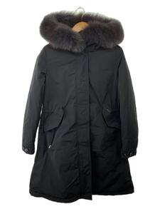 Woolrich◆KEYSTONE PARKA/コート/XS/ポリエステル/BLK/WWCPS2653D袖口、背中アタリ有