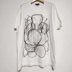 COMME des GARCONS HOMME PLUS チェーンアレンジＴシャツ カットソー AD2020 ホワイト コムデギャルソンオムプリュス 4-0525S F95296