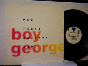 ▲12インチ BOY GEORGE ボーイ・ジョージ / YOU FOUND ANOTHER GUY 輸入盤◇r2514