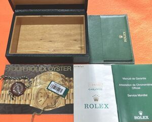 ☆ビンテージ 古い ロレックス エアキング の箱 Ref.1400 VINTAGE ROLEX WATCH BOX ギャランティー タグ 付き