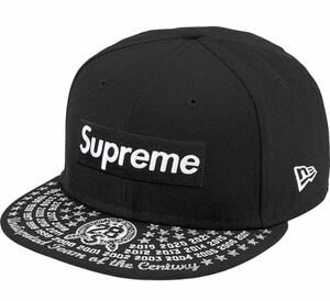 ☆新品☆【7 1/2】Supreme 21AW Undisputed Box Logo New Era ブラック アンディスピューティド ボックス ロゴ ニューエラ キャップ BLACK