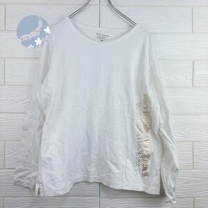 【美品】レノマ　ロングTシャツ ロンT レディース　サイズLL