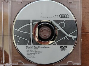 ♪♪アウディ純正 DVDナビロム　2013年度最終版(MMS)♪♪