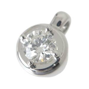 TASAKI/田崎 K18WG/18金ホワイトゴールド ダイヤモンド ペンダントトップ 0.18ct FS 磨き仕上げ品 Aランク