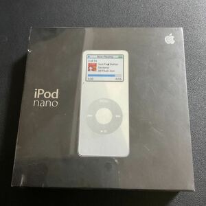 A146 1円スタート　Apple iPod nano 2GB ホワイト　MA004J/A 未開封