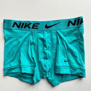 NIKE ナイキ　メンズボクサー　M(S) ライトブルー　ナイロンストレッチ　スポーツインナー　ボクサーパンツ　メンズパンツ 男性下着