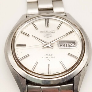 1円 稼働品 SEIKO セイコー セイコー5 DX 5139-7020 腕時計 自動巻き アナログ ジャンク ヴィンテージ ステンレス 