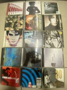 氷室京介 ベスト+アルバム 吉川晃司 ベスト+BOOWY ベストとライブ盤とCD+ルースターズ ベスト+林田健司 ベストとアルバム