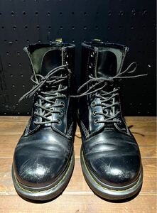 Dr Martens ドクターマーチン ブラック 8ホールブーツ／UK7 約26cm