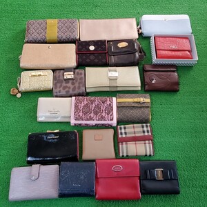 LOUIS VUITTON ルイヴィトン BURBERRY バーバリー Paul Smith ポールスミス Ferragamo フェラガモ 長財布 財布 20個以上 まとめ売り