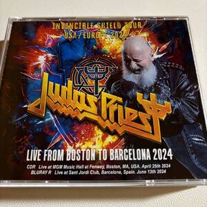 【2CD＋ブルーレイ】JUDAS PRIEST「LIVE FROM BOSTON TO BARCELONA 2024」